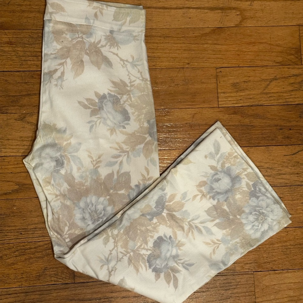 Avenue White Flare & Wide Leg Jeans